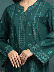 edenrobe Premium Festive Unstitched Cambric 3Pc Suit EWU24V2-31008