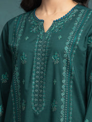 edenrobe Premium Festive Unstitched Cambric 3Pc Suit EWU24V2-31008