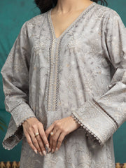 edenrobe Premium Festive Unstitched Cambric 3Pc Suit EWU24V2-31014
