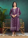 edenrobe Premium Festive Unstitched Cambric 3Pc Suit EWU24V2-31016