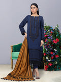 edenrobe Festive Embroidered Jacquard Unstitched 3Pc Suit EWU24V3-26623