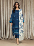 edenrobe Festive Embroidered Jacquard Unstitched 3Pc Suit EWU24V3-26624