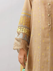 edenrobe Festive Embroidered Jacquard Unstitched 3Pc Suit EWU24V3-26753