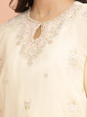 edenrobe Premium Festive Unstitched Chiffon 3Pc Suit EWU24V5-30323