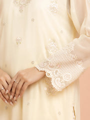 edenrobe Premium Festive Unstitched Chiffon 3Pc Suit EWU24V5-30323