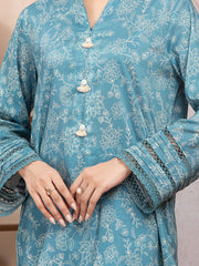 edenrobe Allure Lawn Unstitched Printed 3Pc Suit EWU5A1-35000