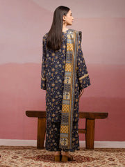 edenrobe Allure Lawn Unstitched Printed 3Pc Suit EWU5A1-35005