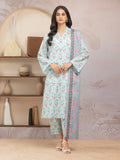 edenrobe Allure Lawn Unstitched Printed 3Pc Suit EWU5A1-35010