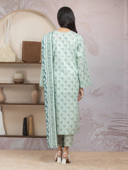 edenrobe Allure Lawn Unstitched Printed 3Pc Suit EWU5A1-35013