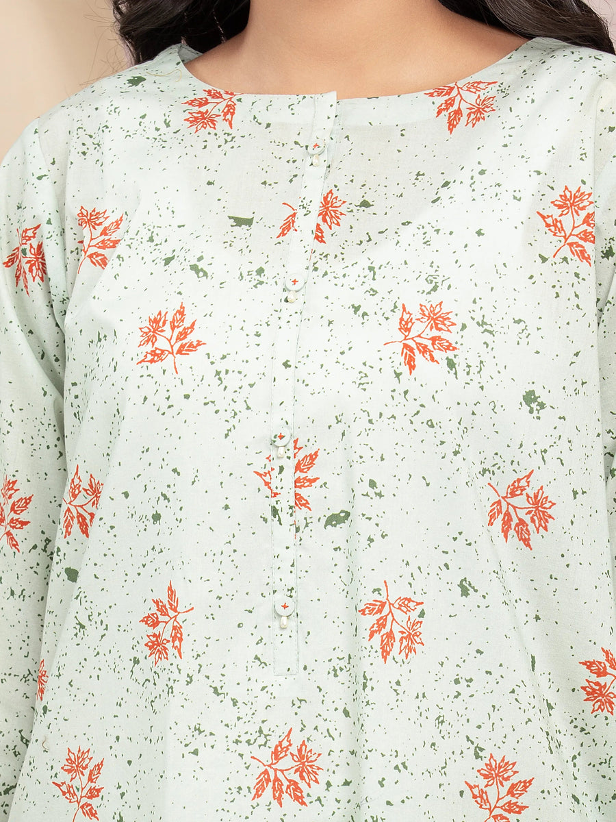 edenrobe Allure Lawn Unstitched Printed 3Pc Suit EWU5A1-35016