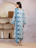 edenrobe Allure Lawn Unstitched Printed 3Pc Suit EWU5A1-35019