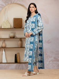 edenrobe Allure Lawn Unstitched Printed 3Pc Suit EWU5A1-35019