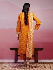 edenrobe Allure Lawn Unstitched Printed 3Pc Suit EWU5A1-35020