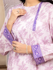 edenrobe Allure Lawn Unstitched Printed 3Pc Suit EWU5A1-35024