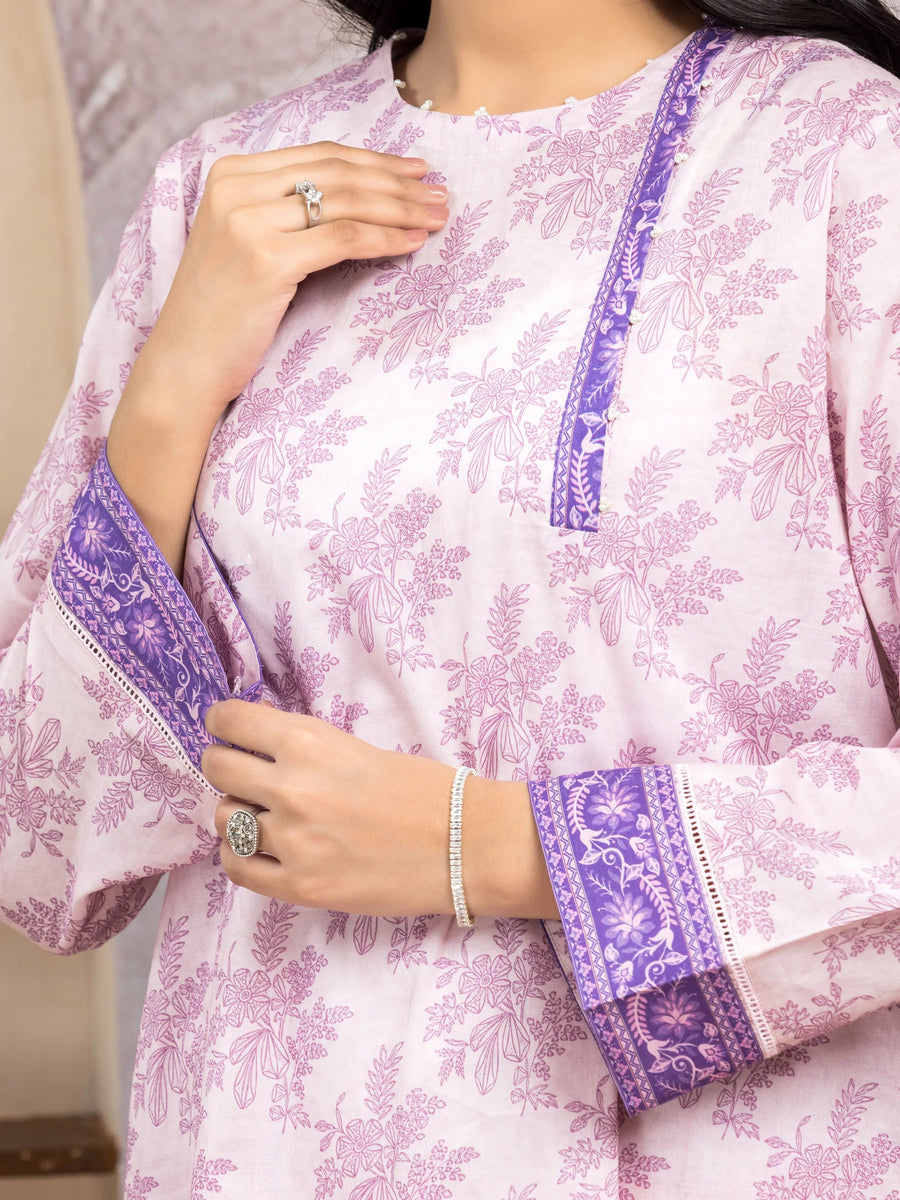 edenrobe Allure Lawn Unstitched Printed 3Pc Suit EWU5A1-35024