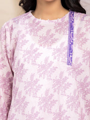 edenrobe Allure Lawn Unstitched Printed 3Pc Suit EWU5A1-35024