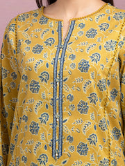 edenrobe Allure Lawn Unstitched Printed 3Pc Suit EWU5A1-35036