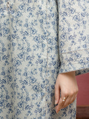 edenrobe Allure Lawn Unstitched Printed 3Pc Suit EWU5A1-35039