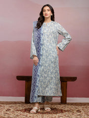 edenrobe Allure Lawn Unstitched Printed 3Pc Suit EWU5A1-35039