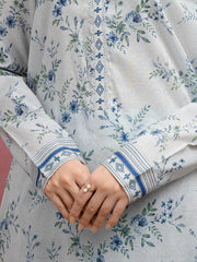 edenrobe Allure Lawn Unstitched Printed 3Pc Suit EWU5A1-35040