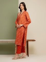 edenrobe Allure Lawn Unstitched Printed 3Pc Suit EWU5A1-35041
