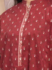 edenrobe Allure Lawn Unstitched Printed 3Pc Suit EWU5A1-35042
