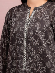 edenrobe Allure Lawn Unstitched Printed 3Pc Suit EWU5A1-35046