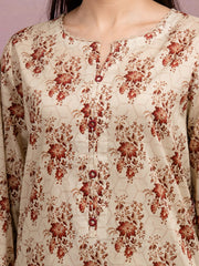 edenrobe Allure Lawn Unstitched Printed 3Pc Suit EWU5A1-35047