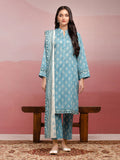 edenrobe Allure Lawn Unstitched Printed 3Pc Suit EWU5A1-35048