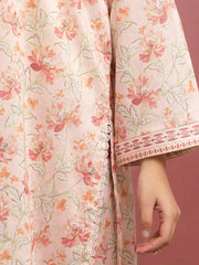 edenrobe Allure Lawn Unstitched Printed 3Pc Suit EWU5A1-35050