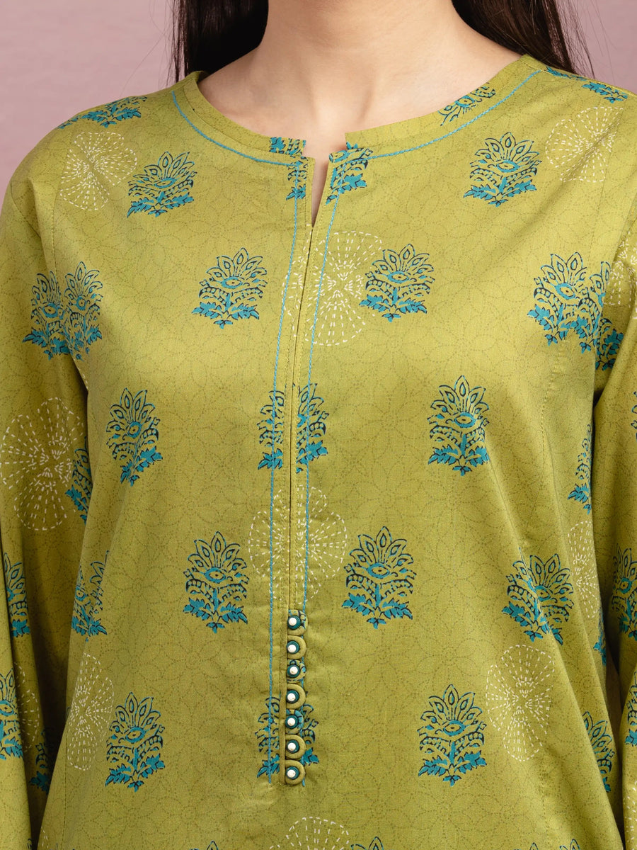 edenrobe Allure Lawn Unstitched Printed 3Pc Suit EWU5A1-35053
