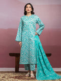 edenrobe Allure Lawn Unstitched Printed 3Pc Suit EWU5A1-35069