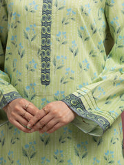 edenrobe Allure Lawn Unstitched Printed 3Pc Suit EWU5A1-35070