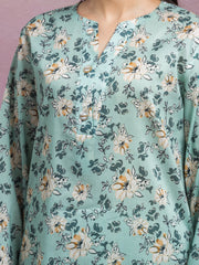 edenrobe Allure Lawn Unstitched Printed 3Pc Suit EWU5A1-35071