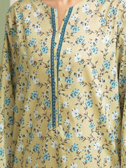 edenrobe Allure Lawn Unstitched Printed 3Pc Suit EWU5A1-35073