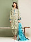 edenrobe Allure Lawn Unstitched Printed 3Pc Suit EWU5A1-35073