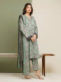 edenrobe Allure Lawn Unstitched Printed 3Pc Suit EWU5A1-35074