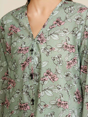 edenrobe Allure Lawn Unstitched Printed 3Pc Suit EWU5A1-35074