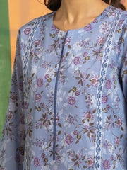 edenrobe Allure Lawn Unstitched Printed 3Pc Suit EWU5A1-35075