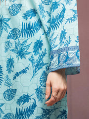edenrobe Allure Lawn Unstitched Printed 3Pc Suit EWU5A1-35082