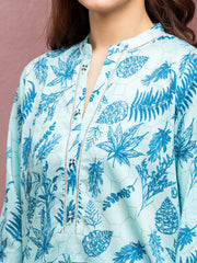 edenrobe Allure Lawn Unstitched Printed 3Pc Suit EWU5A1-35082