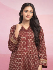 edenrobe Allure Lawn Unstitched Printed 3Pc Suit EWU5A1-35083