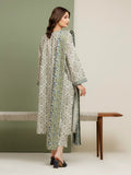 edenrobe Allure Lawn Unstitched Printed 3Pc Suit EWU5A1-35089