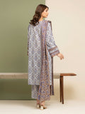 edenrobe Allure Lawn Unstitched Printed 3Pc Suit EWU5A1-35090