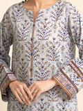 edenrobe Allure Lawn Unstitched Printed 3Pc Suit EWU5A1-35090