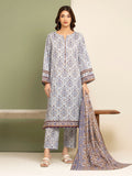 edenrobe Allure Lawn Unstitched Printed 3Pc Suit EWU5A1-35090