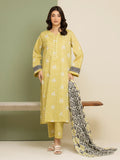 edenrobe Allure Lawn Unstitched Printed 3Pc Suit EWU5A1-35091