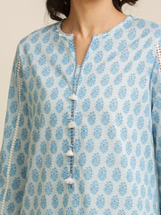 edenrobe Allure Lawn Unstitched Printed 3Pc Suit EWU5A1-35092