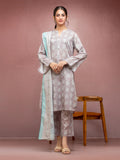 edenrobe Allure Lawn Unstitched Printed 3Pc Suit EWU5A1-35093