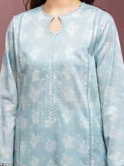 edenrobe Allure Lawn Unstitched Printed 3Pc Suit EWU5A1-35094